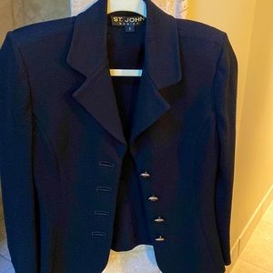 St John basics knit jacket